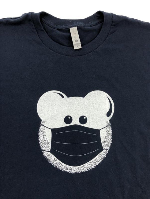 Beardy Bear in a Mask - T-Shirt